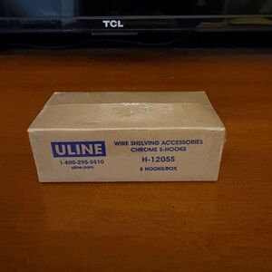 Uline Chrome S-Hooks Box